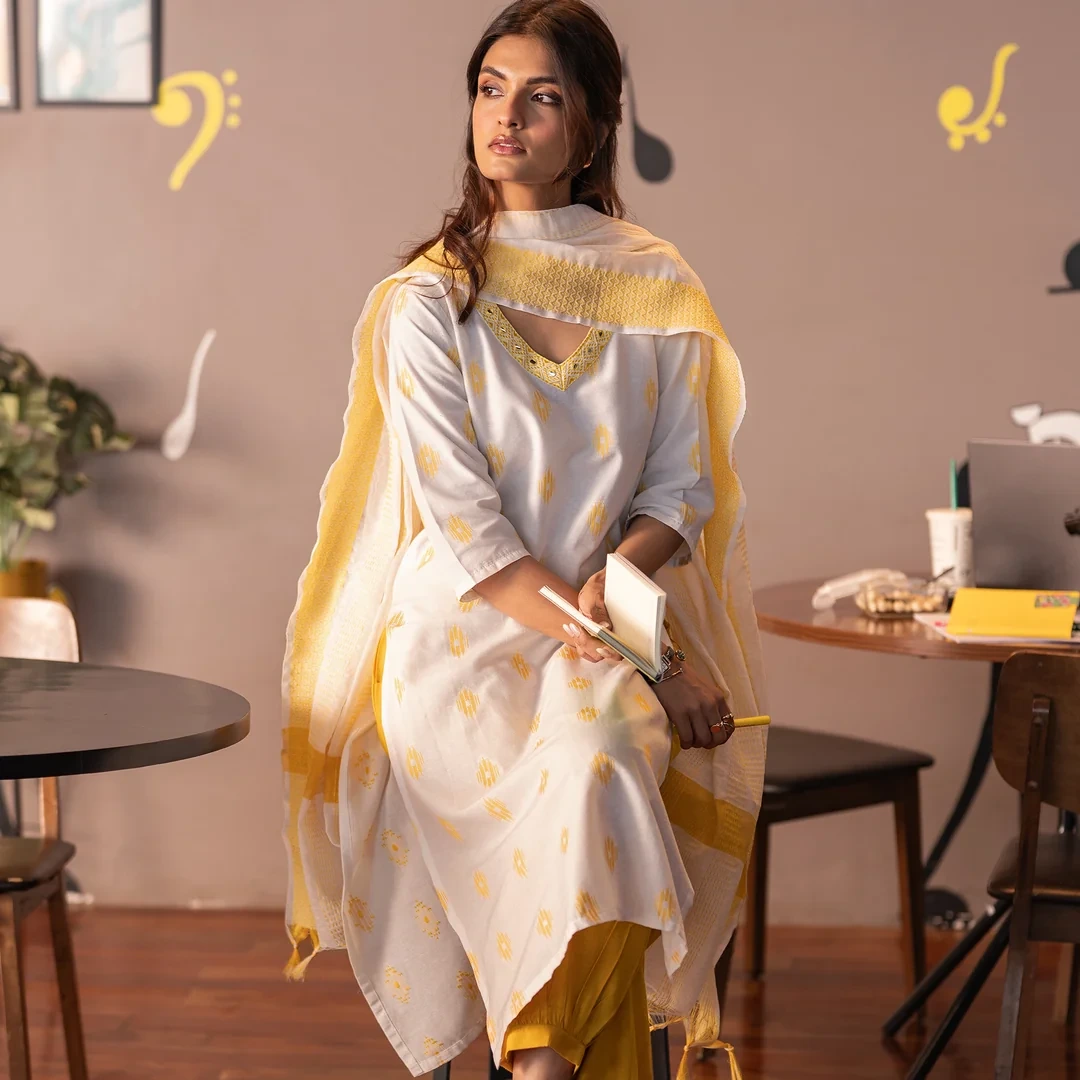 Cotton Salwar Kameez Set