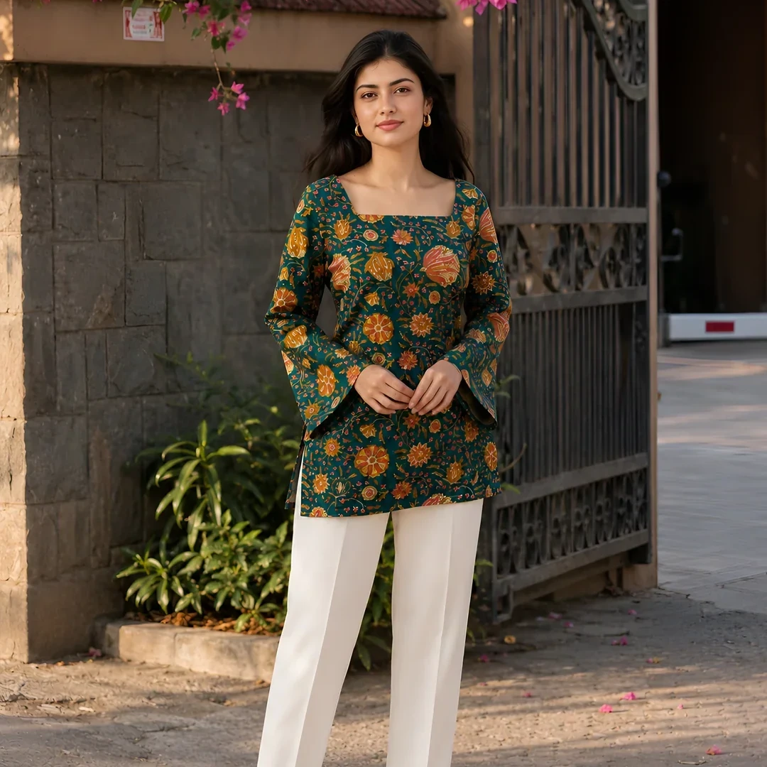 Floral Printed Kurti